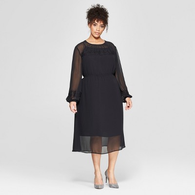 Plus Midi Dresses